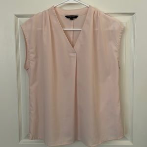 Light Pink Banana Republic Blouse - Small Petite